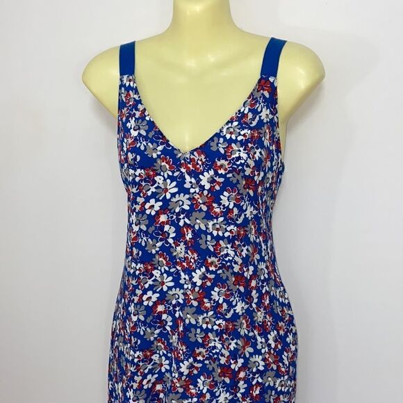 Rag & Bone Dress "Estelle" Blur Red Floral NWOT Sz T/P 4 - Picture 6 of 9